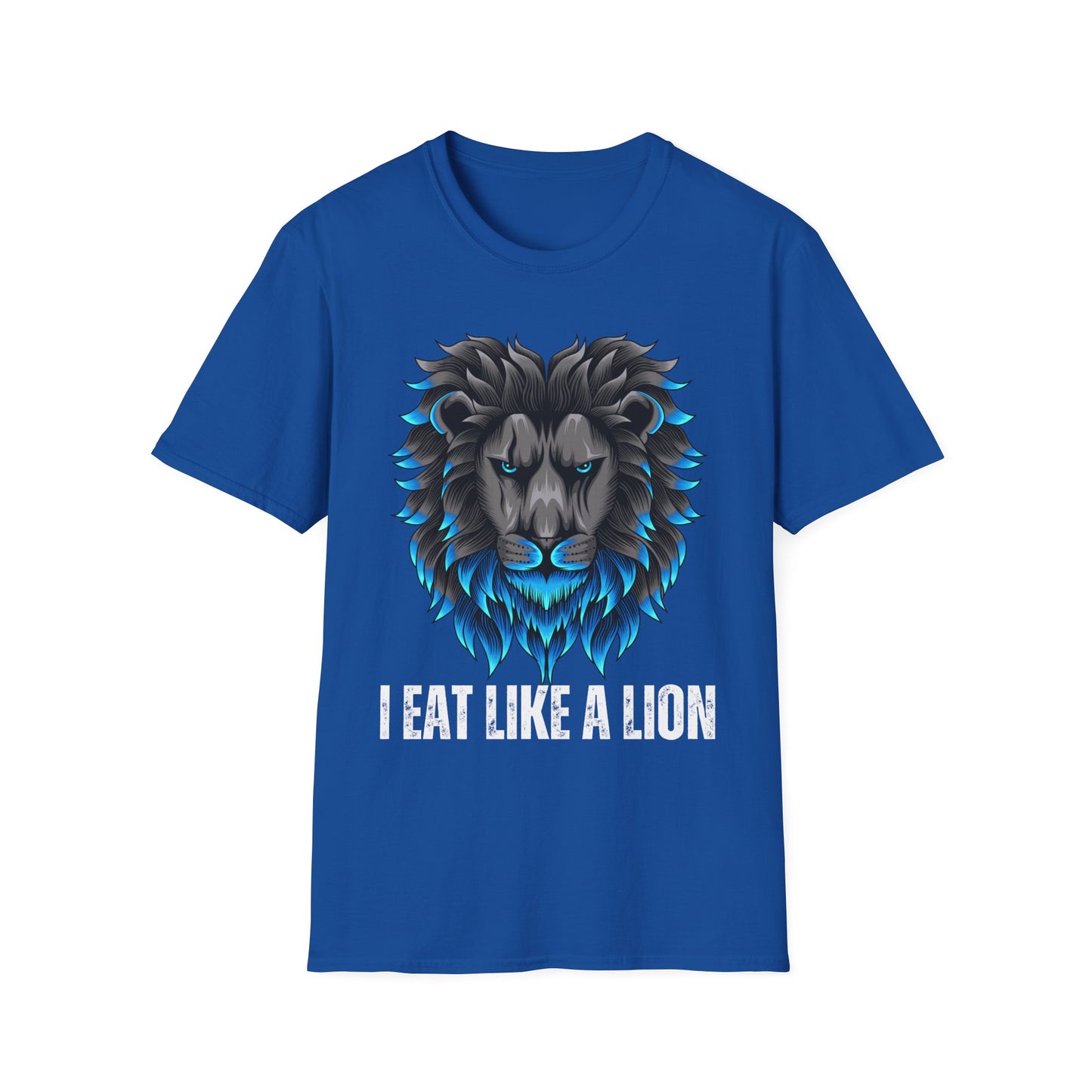 I Eat Like A Lion T Shirts Lion Diet T-shirt for Carnivore gift for Lion Lover gift Healthy Diet Shirt Carnivore Diet T shirt Funny Tee