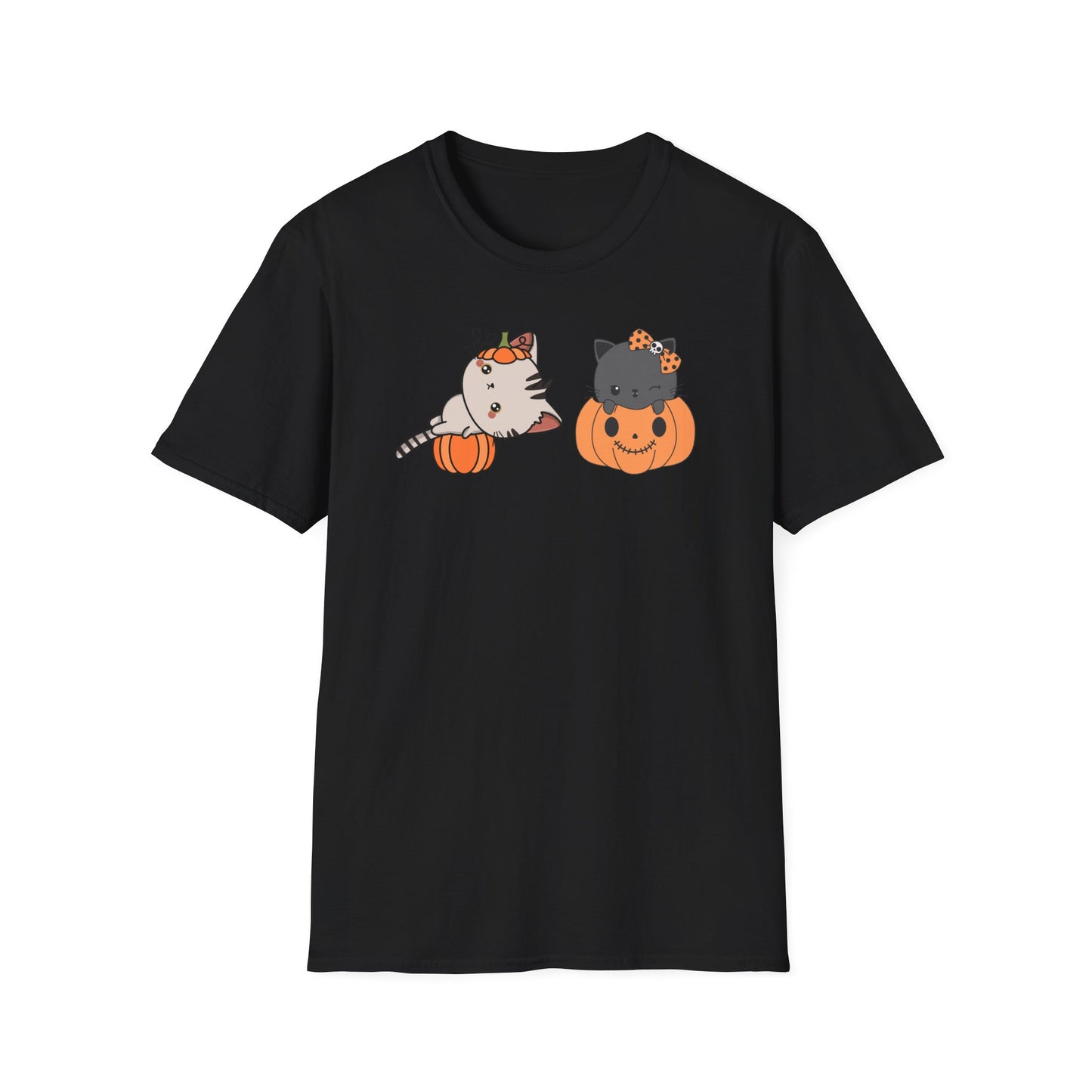 Spooky Cat Shirt for Spooky Season Tshirts for Black Cat T Shirt for Halloween T-Shirts for Halloween gifts for Funny Cat T Shirts for her
