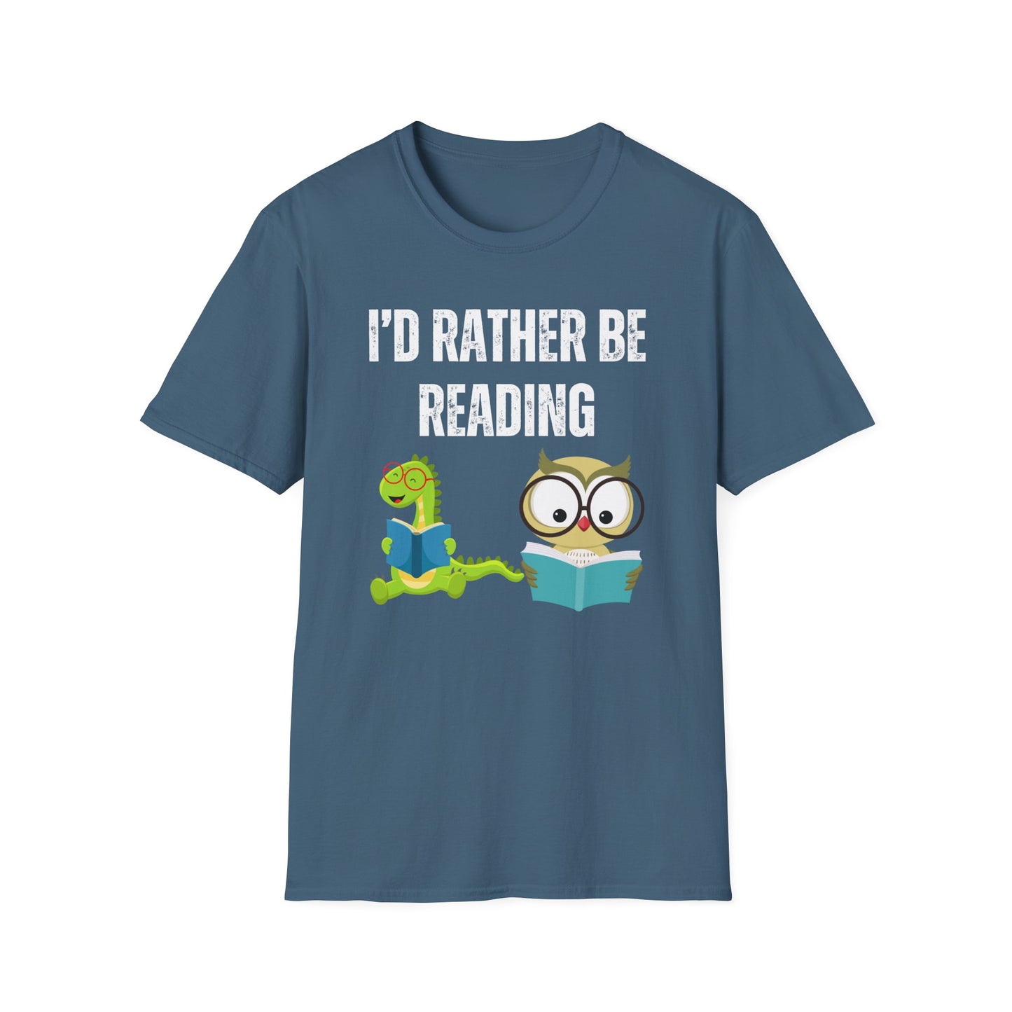 Reading T-shirt for Book Lover Gift for Reader gift for Bookworm Shirt - Cute Owl T Shirt - Dragon Reading Shirt