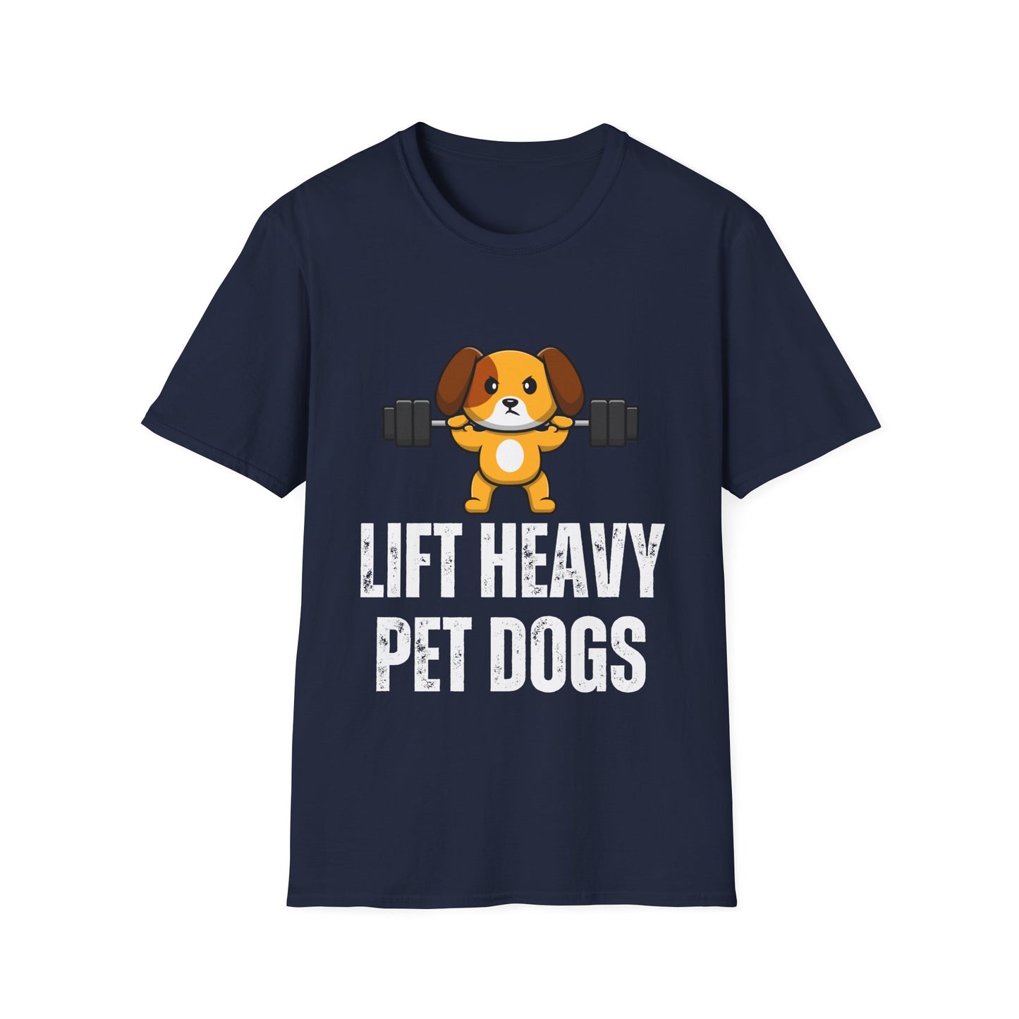 Funny Dog Workout Shirt for Gym Lover gifts for Dog Lover T-shirt Dog Lifting Weights T Shirt Lift Heavy Pet DOGS Tee