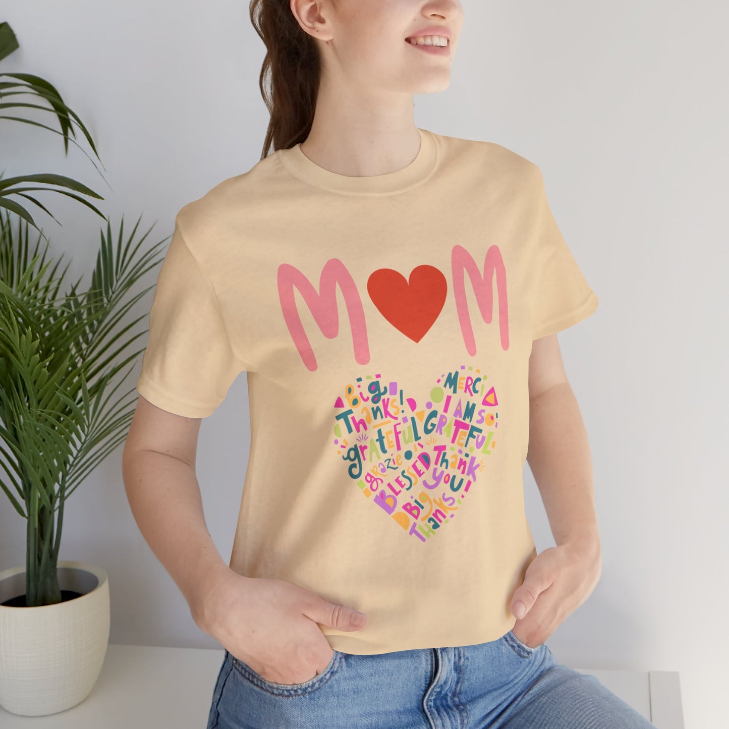 Heart Mom Shirt Cute Mom T-shirts for Mom gifts for Mothers Day gift for Her Cute Momma Shirts Mommy T Shirts