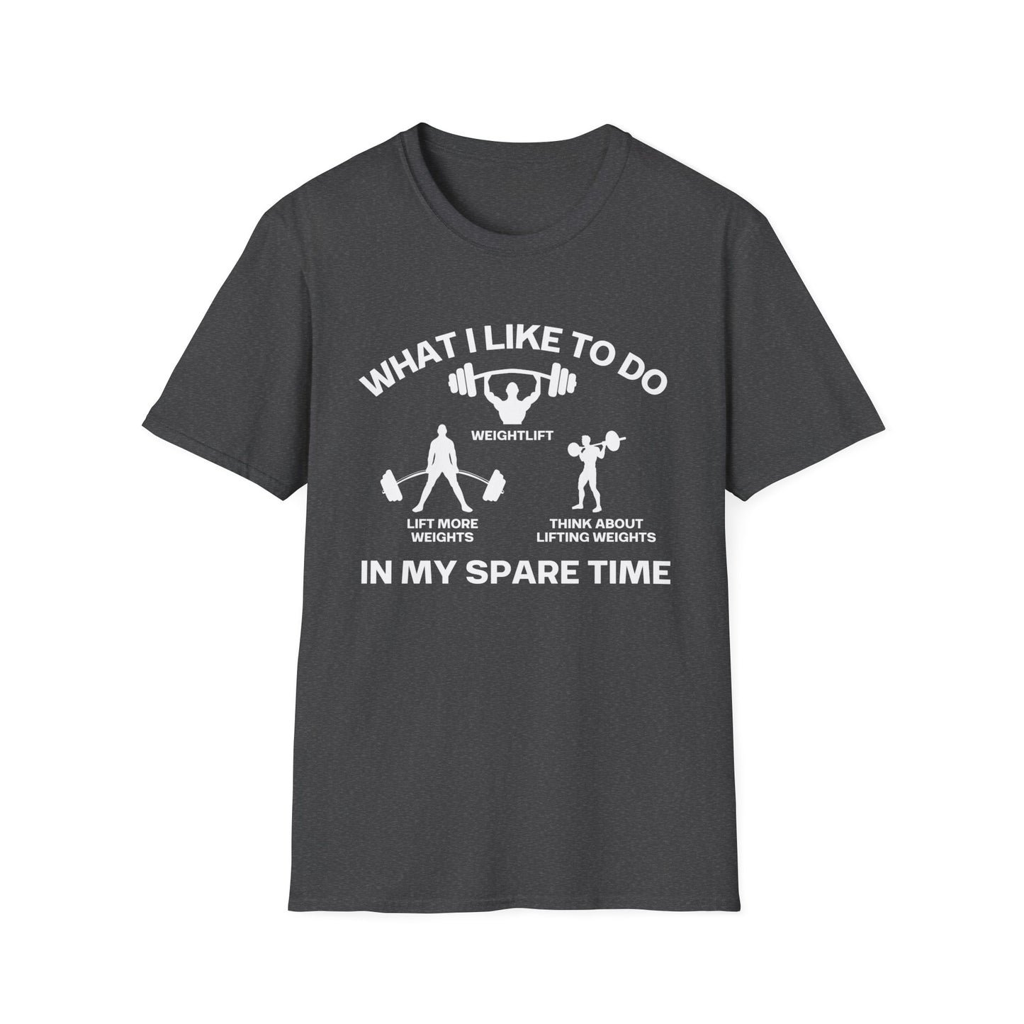 Weightlifting T-shirt for Weightlifter gift for Gym Rat Shirt for Fitness Lover gifts Funny Workout Shirts for Him Dad gifts for Powerlifter