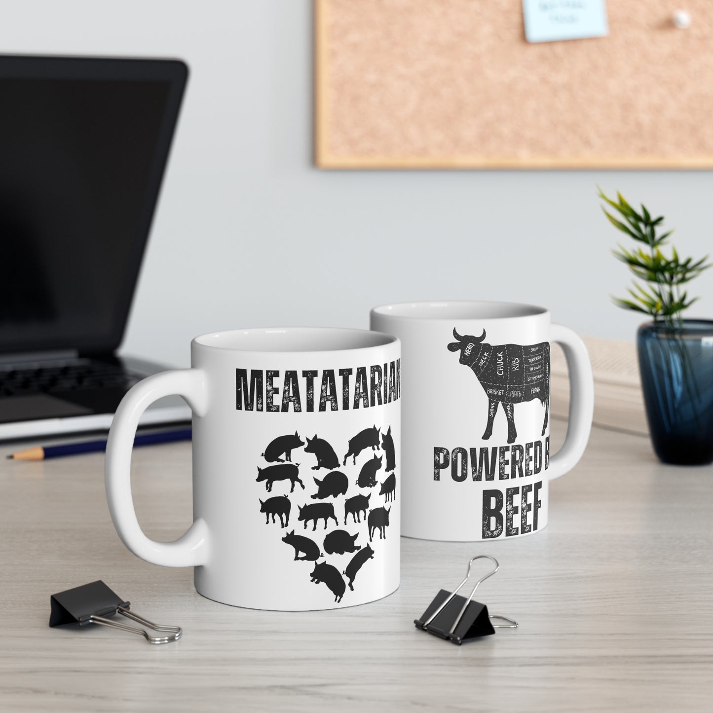 Funny Meat Mug for Meat Lover gift for Carnivore Mug for Grilling gift BBQ Lover Mug Beef Pork 11oz Mug for Him gift