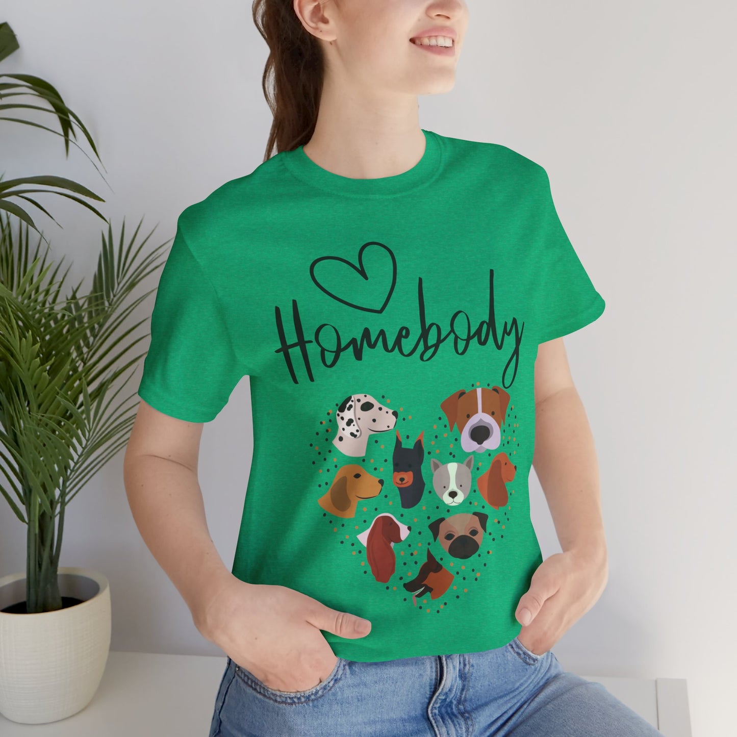 Homebody Dog Lover Shirt for Dog Mom gift for Mothers Day T-shirts for Momma gift Doggy Mama T Shirts for Mother gift