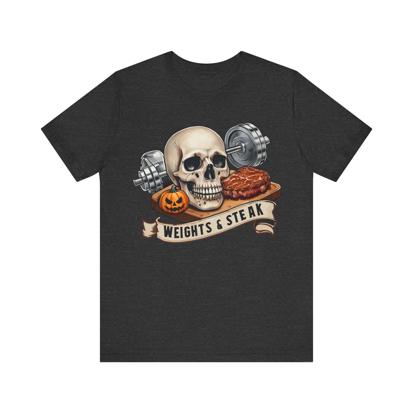 Halloween Skeleton T-Shirt, Men's Women's Unisex Tee, Lightweight Shirt, Funny Costume Top, Spooky Graphic Apparel