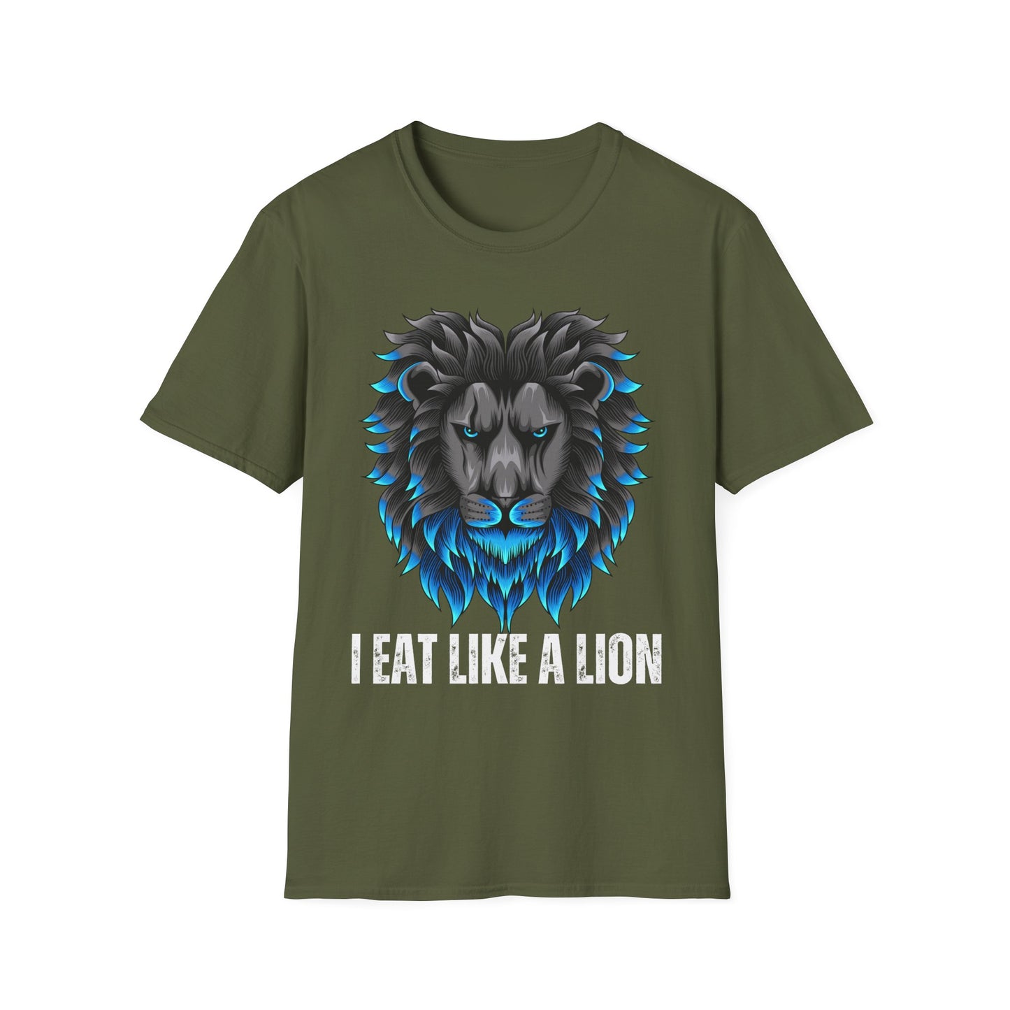 I Eat Like A Lion T Shirts Lion Diet T-shirt for Carnivore gift for Lion Lover gift Healthy Diet Shirt Carnivore Diet T shirt Funny Tee