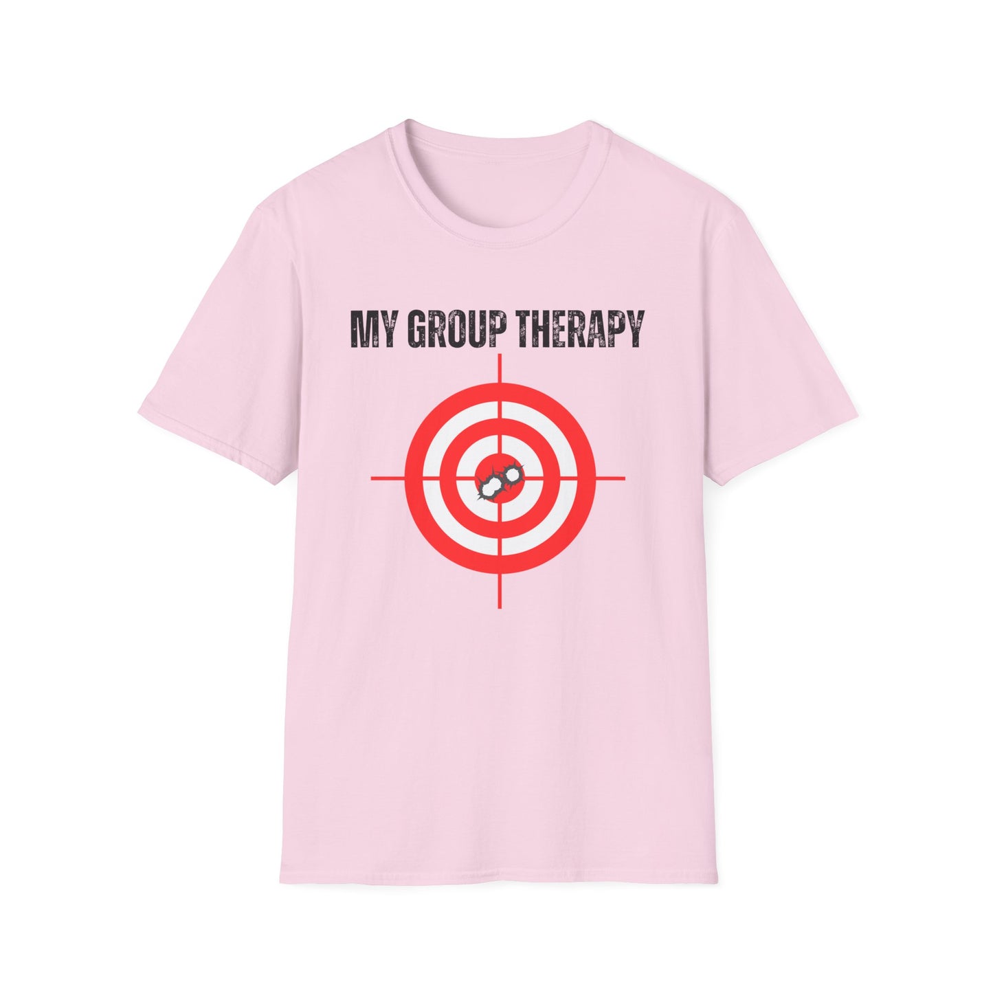 Shooting Range Shirt for Gun Lovers gift for Pro Gun gift for Him - Funny Gun T Shirt - Groups Therapy T-shirt 2nd Second Amendment Shirts