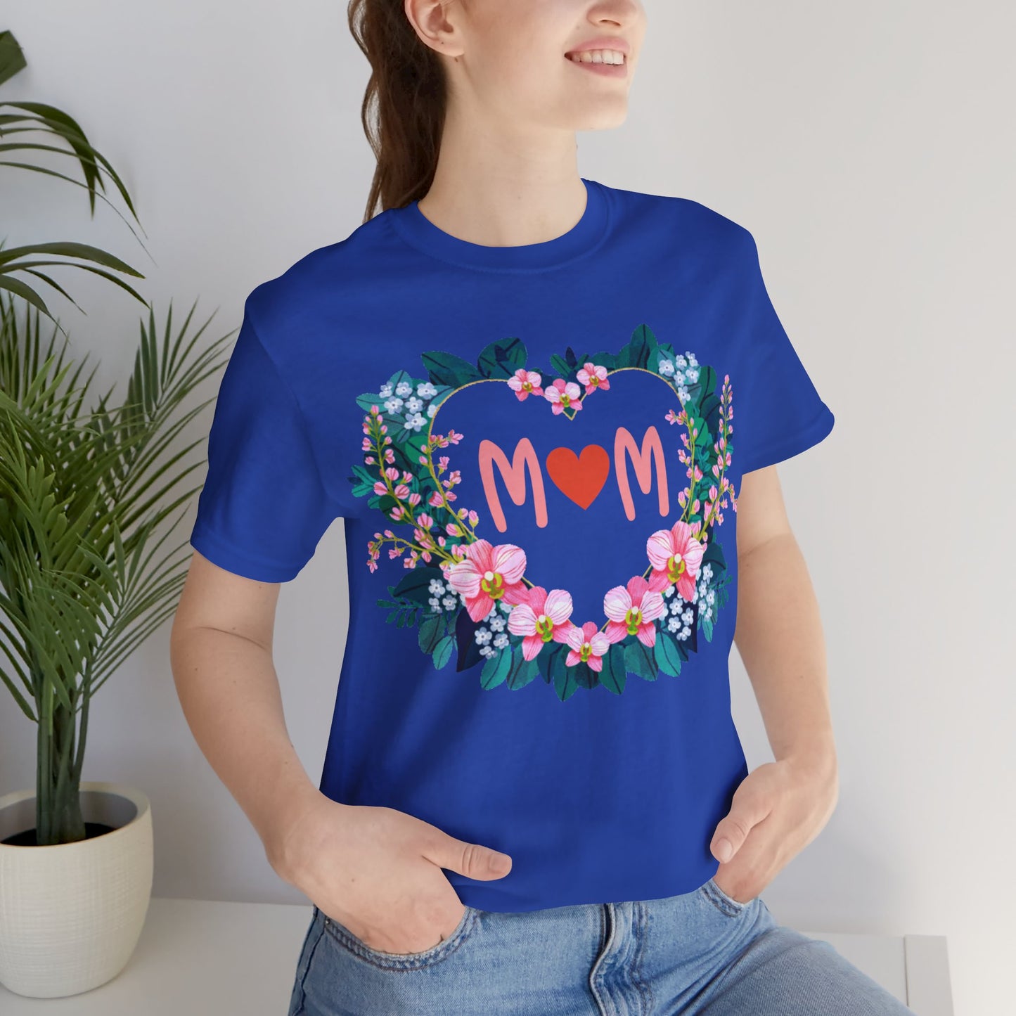 Floral Mom Shirts for Mother's Day gifts for Mama T Shirts for Her gift Cute Mommy Tee Shirt Flower Lover gift Flowers T-shirts
