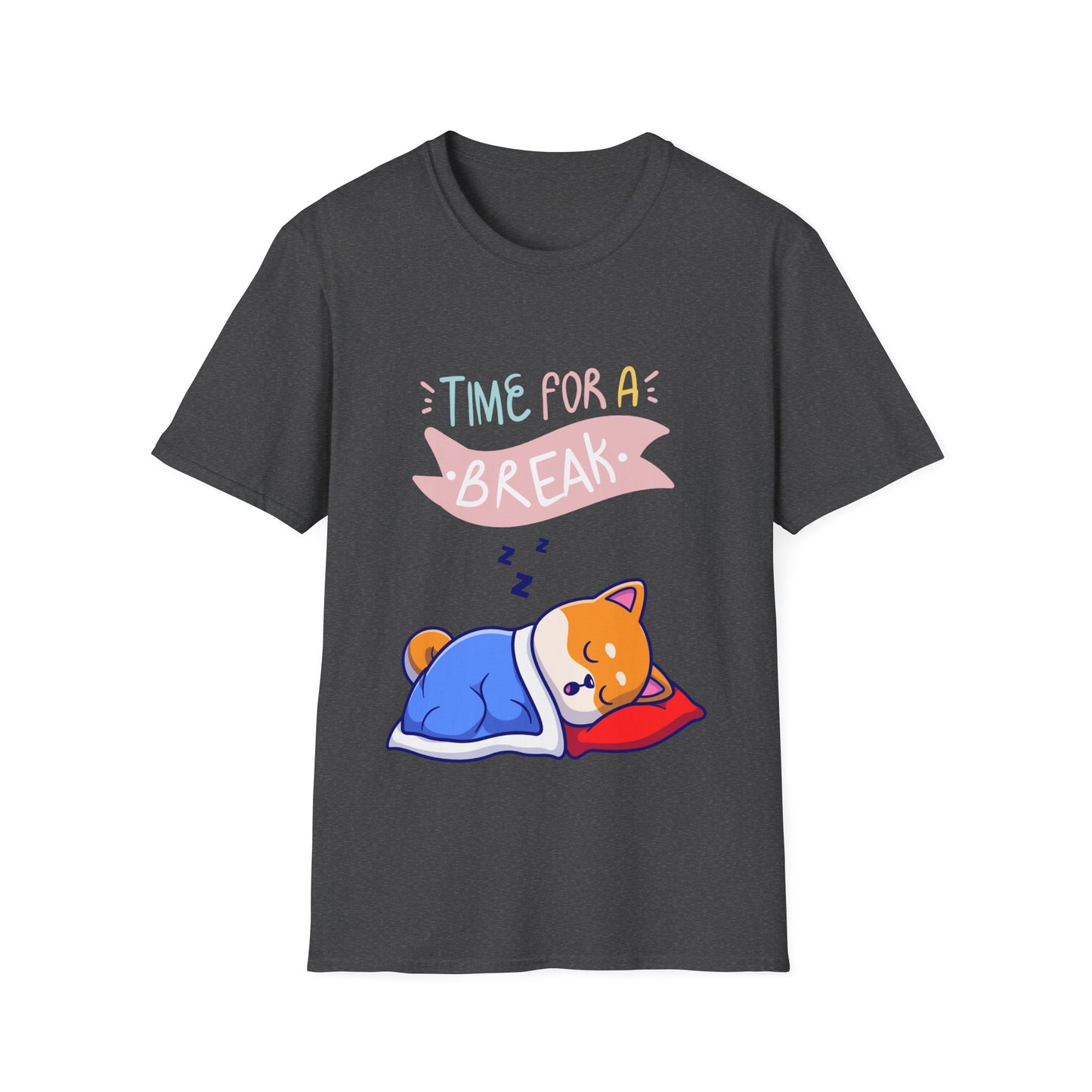 Funny Dog Shirt for Funny gift for Dog Lover T-shirt TIME for a BREAK T shirt Dog gift Cute Corgi Shirts Funny Corgi Tee