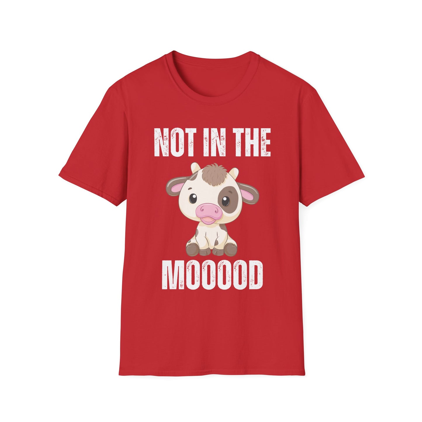 Funny T-Shirt for Meat Lover gift Funny Cow Shirt Carnivore gift Not in the Mood