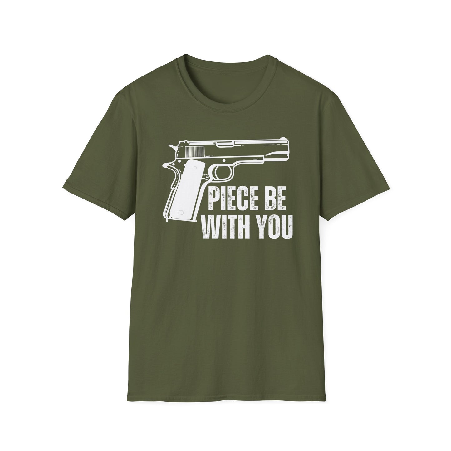 Gun Pun Shirt Piece Be With You T-shirts Funny Gun Shirt for Gun gift for Gun Lover gift for Gun Enthusiasts T-Shirt Gun T Shirt for Him gifts