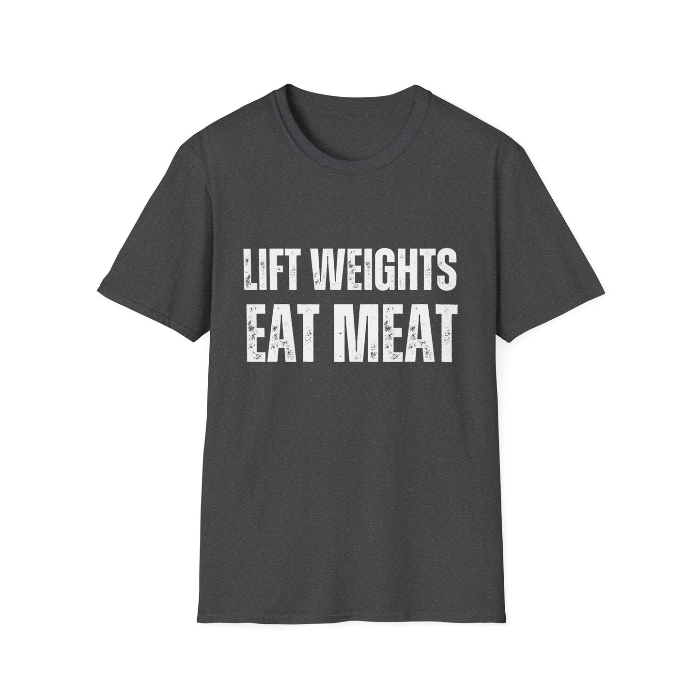 Training Shirt for Gym Lover gift for Weightlifting Shirt Fitness Top for Carnivore gift for Meat Lover shirt Lift Weights Eat Meat T-shirt