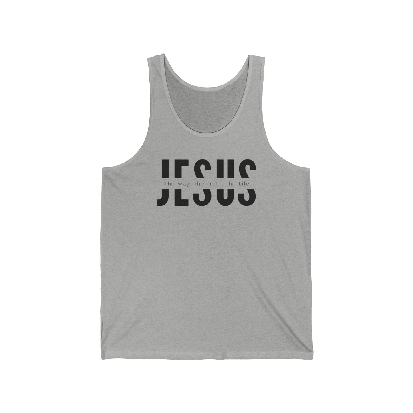 Faithful Workout Tank Top, Christian Gym Shirt, Jesus Unisex Tank, Spiritual Tank Top, Religious Jersey Tank, Inspirational Tank