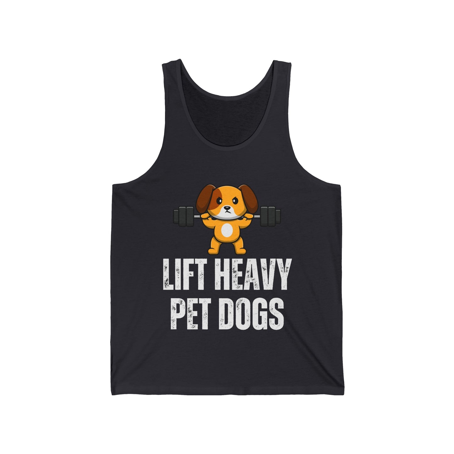 LIFT HEAVY Pet DOGS Tank Top for Gym Lovers gift for Dog Lover Tank Tops Funny Dog Shirt Dog Lifting Weights Dog Working Out Tee