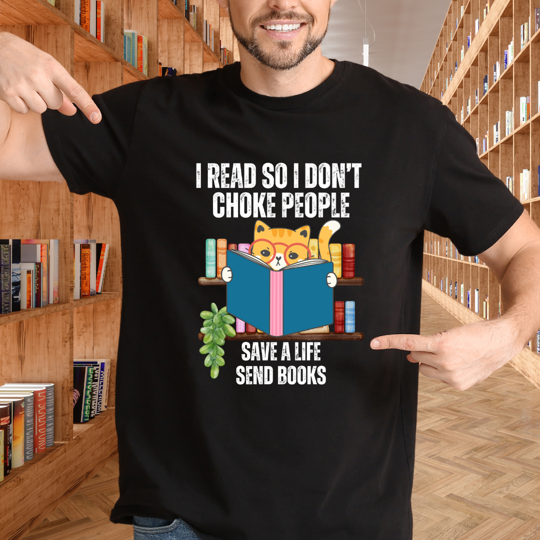 Book T-shirt for Cats Lover gift Kitty Cat Reading Shirts for Cat Moms gifts Funny Bookworm gift for Bookish T shirt Cat Nard Tee Shirts