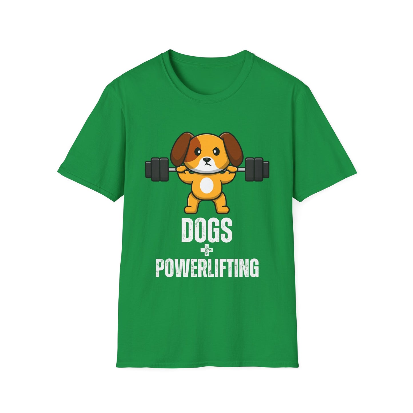 Powerlifting T-shirt for Dog Lover gift for Powerlifting Lover T Shirt Dogs & Powerlifting Shirt for Fitness Lover gift for Powerlifter