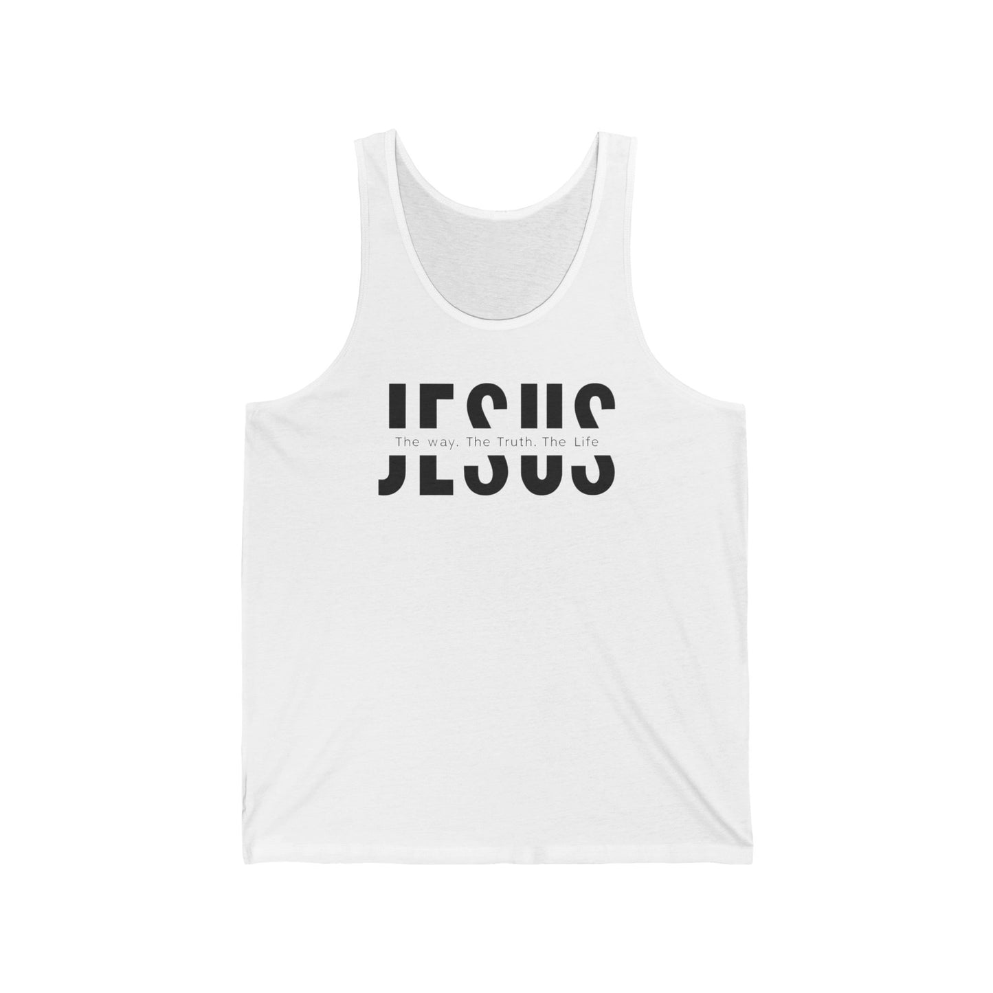 Faithful Workout Tank Top, Christian Gym Shirt, Jesus Unisex Tank, Spiritual Tank Top, Religious Jersey Tank, Inspirational Tank
