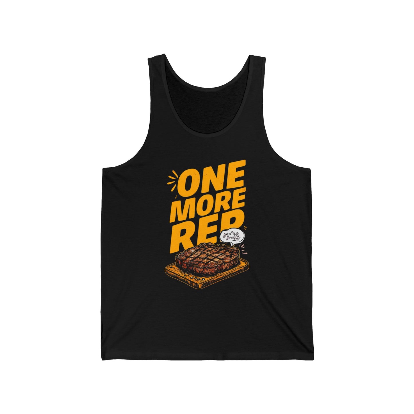 One More Rep Gym Tank Top, Workout Lovers, Muscle Tee, Fitness Shirt, Sleeveless Workout Top, Gym Clothes, Workout Tank Top