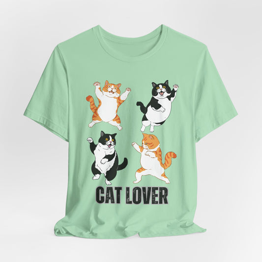 Funny Cat T Shirt Cute Cat Shirt for CAT LOVER Gift Cute Cats T- Shirt for Cat Mom Gift for Her or Gift for Him