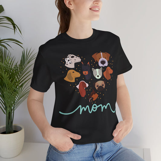 Dog Mom Shirt In my Dog Moms  T-shirts for Dog Lovers gifts for Dog Momma T Shirts for Her Cute Dog Mommy T-shirts for Mothers Day