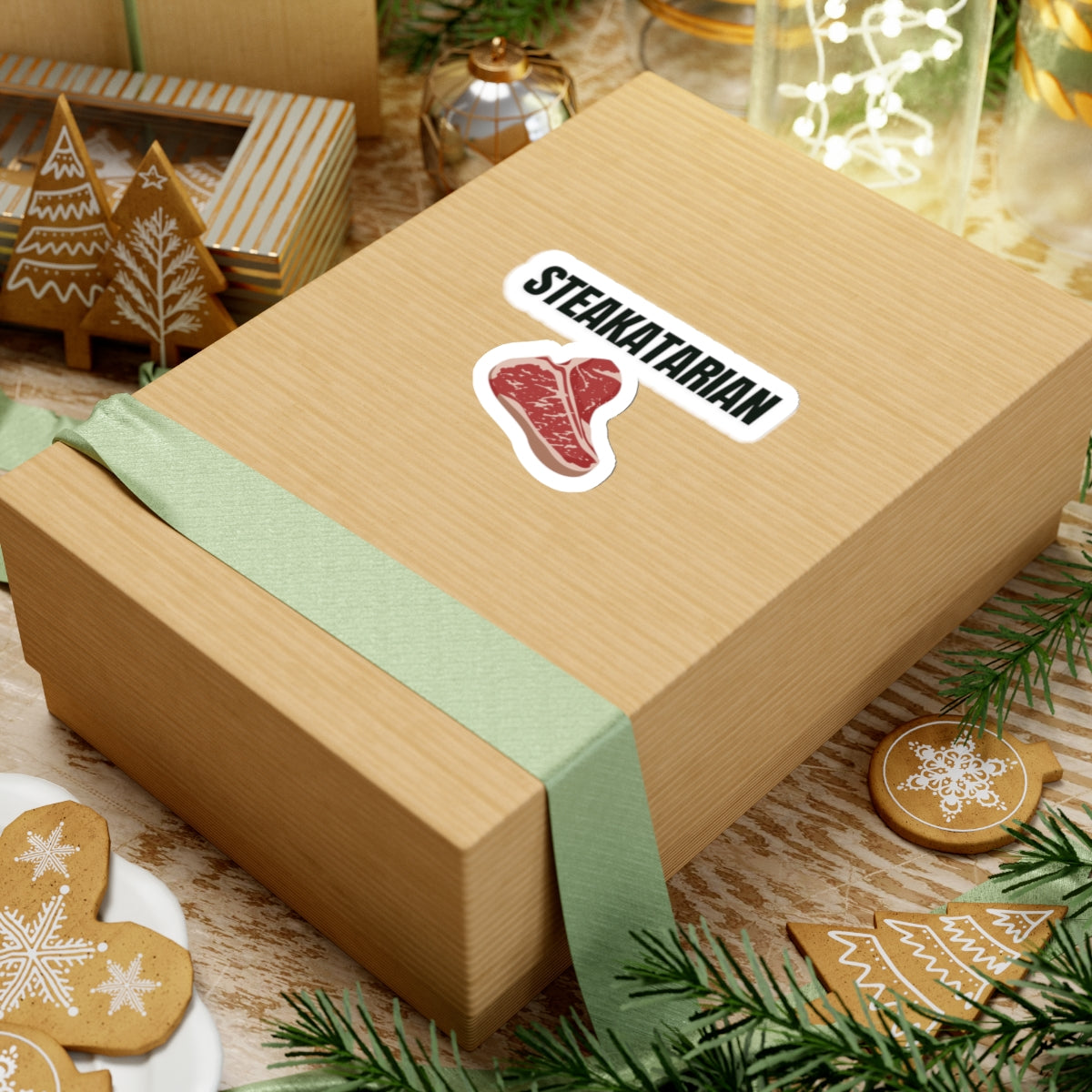 Steak Lover sticker for Meat Lover gift for Grilling gifts for Barbecue BBQ Lovers presents for Him Funny Steakatarian  Carnivore Stickers