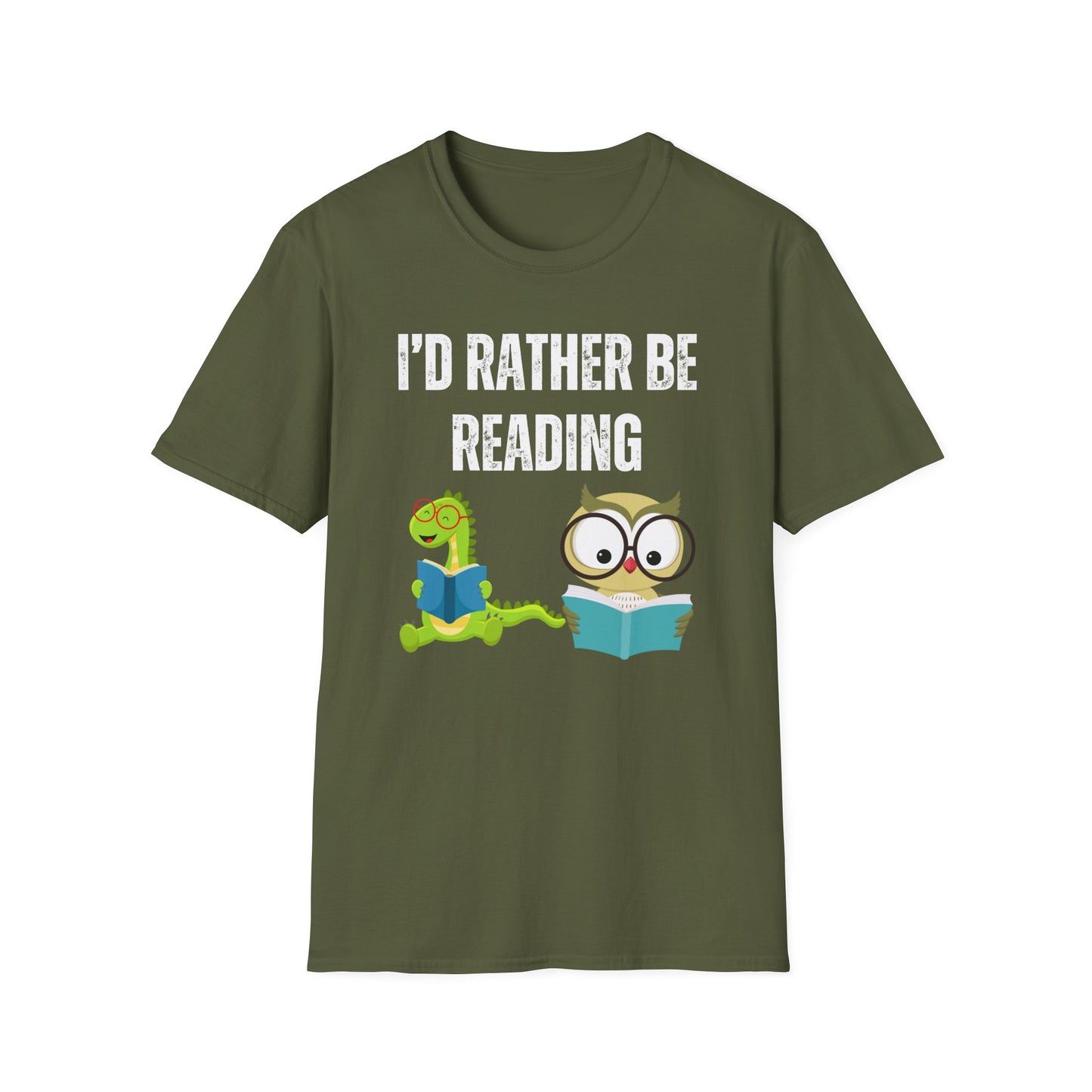 Reading T-shirt for Book Lover Gift for Reader gift for Bookworm Shirt - Cute Owl T Shirt - Dragon Reading Shirt