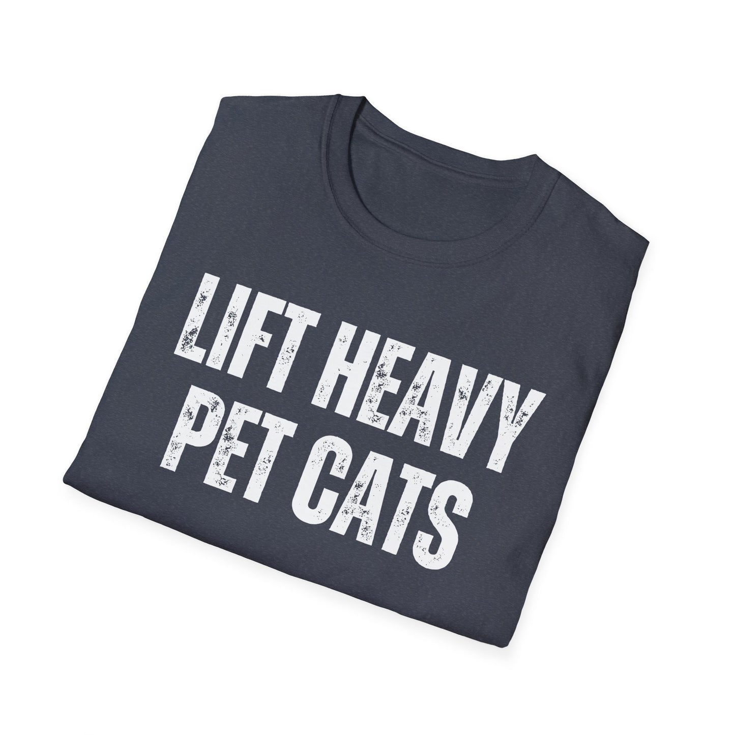Lift Heavy Pet Cats T-shirt for Gym Lover gift for Cat Lover T shirt Cute Cat Shirt for Fitness Lover gift for Workout Shirts