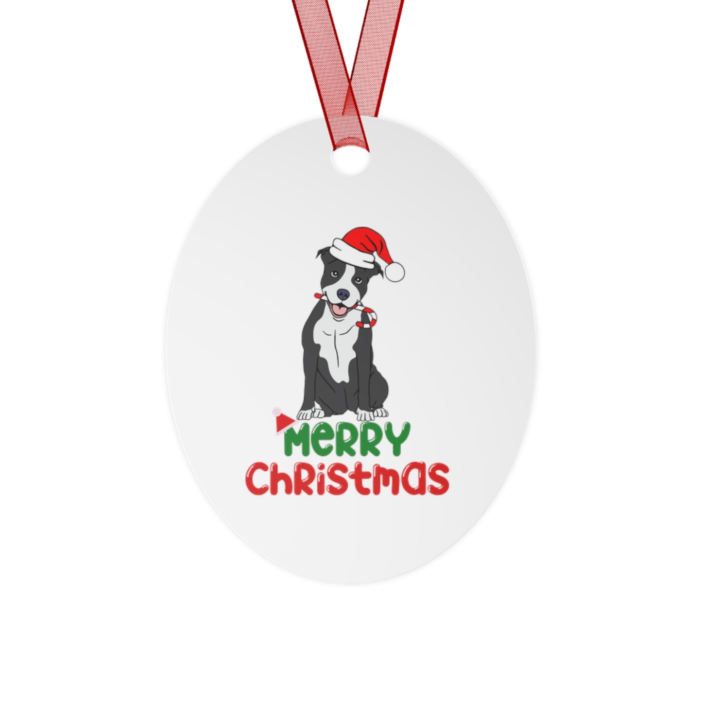 Pit Bull Christmas Ornament for Pit Bull Lover gift for Christmas Presents for Dog Lovers gifts for Christmas Dog Ornaments for Tree Ornament