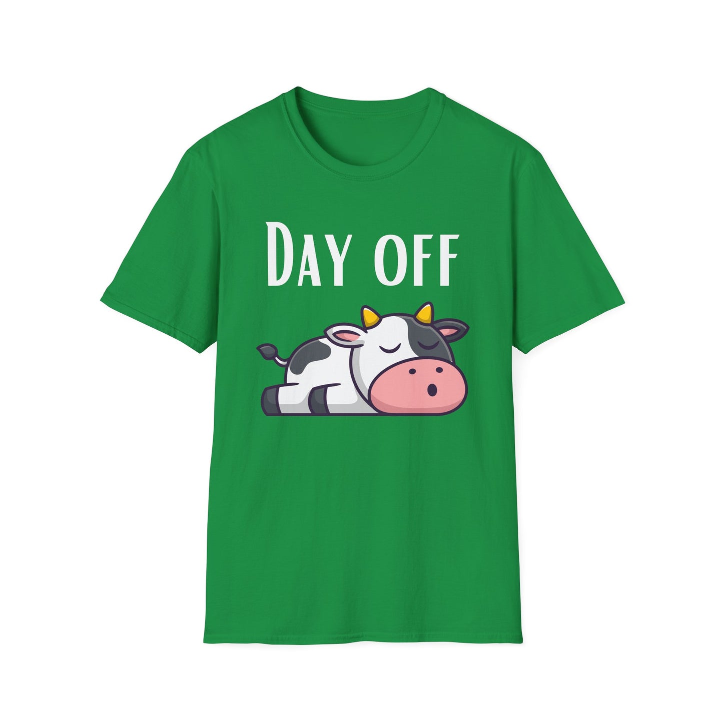 Funny Cow T-shirt for Cow Lovers gift Funny Cow Shirt Day Off T Shirt Cozy Tee - Gift for Her - Woman gifts for Farmer