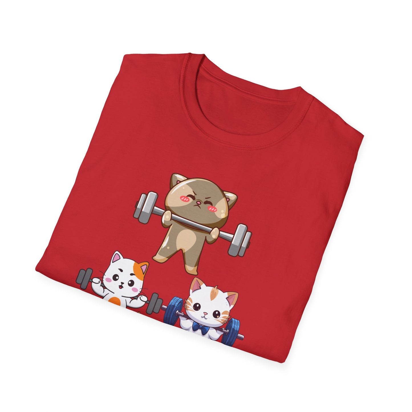 CAT Weightlifting T Shirts Cats Lifting Weights Shirt Funny Gym Cats Shirt for Fitness Lover Gift for Cat Lover gift Cats Working out T-shirt for Cat Mom gift
