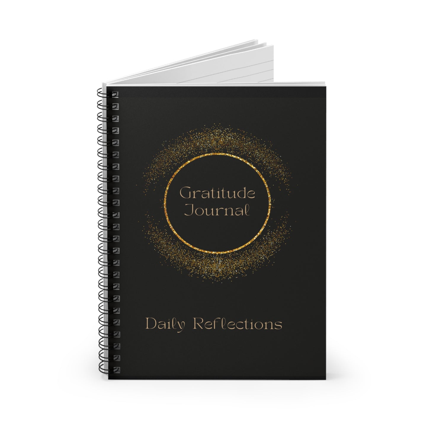 Gratitude Journal - Daily Affirmations Spiral Notebook - Ruled Line