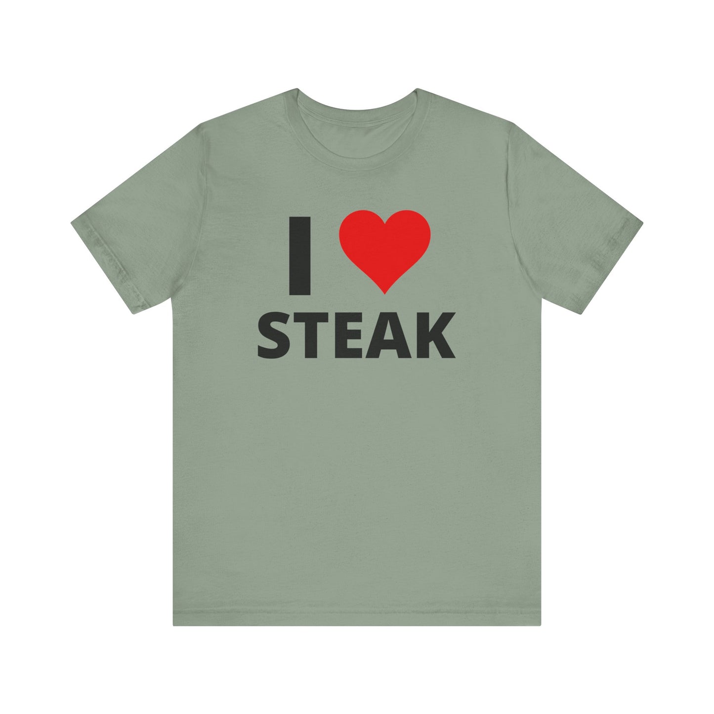 I Heart Steak T-shirt for Steak Lover Shirt for Meat Lover gift for Him for BBQ Lover gift for Grilling gift - BBQ Shirt