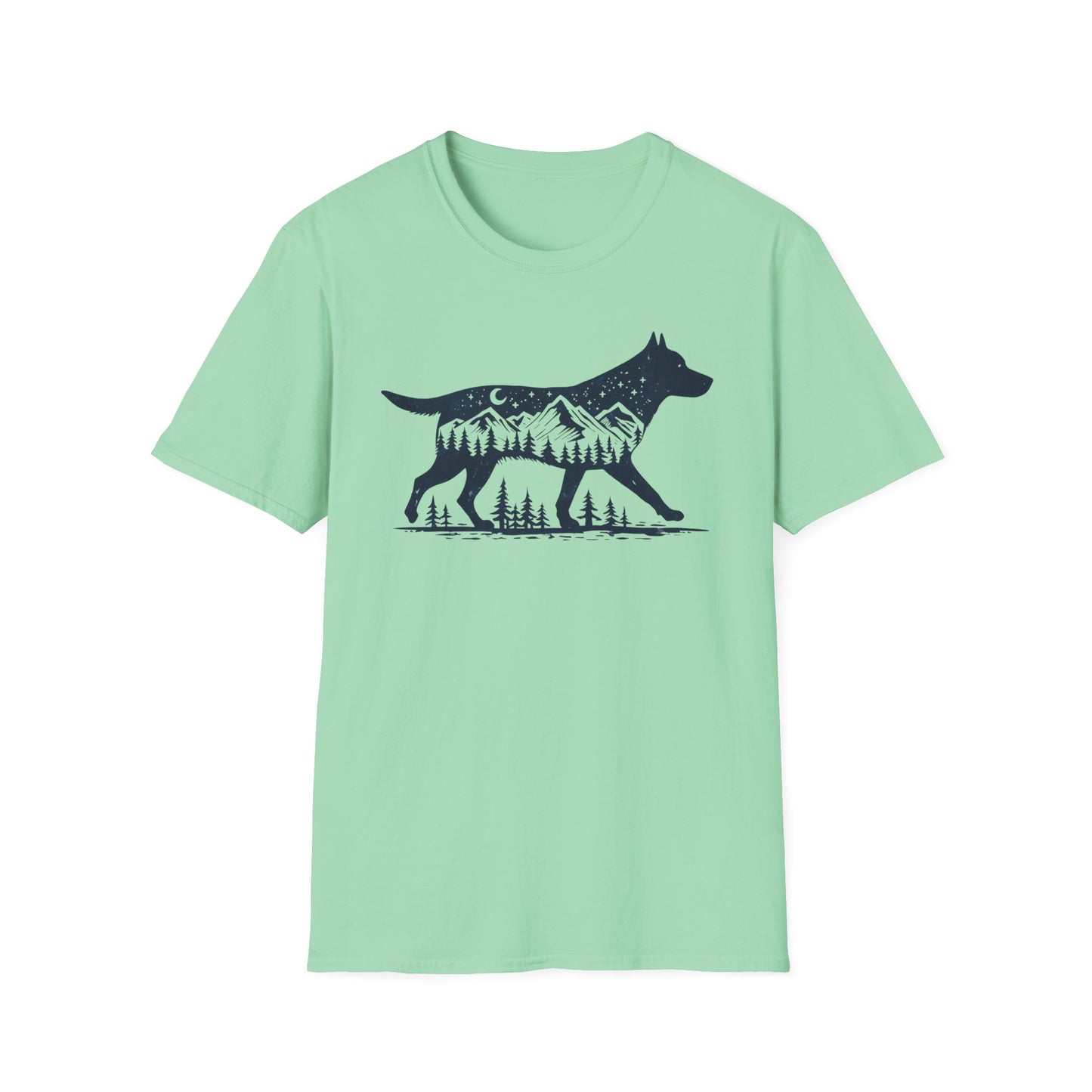 Dog Tee for Wolf T-shirt Nature Dog TShirt Cute Dog Shirt for Her gifts for Dog Mom gifts for Husky Mom T-shirts for Dog Dad gift ideas