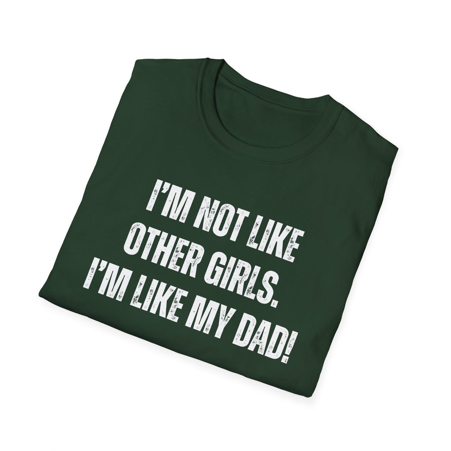 Daddys Girl T-Shirt, Father Daughter Tee, Unique Daddy's Girl Shirt, Family Matching Top, Dad's Little Girl Gift