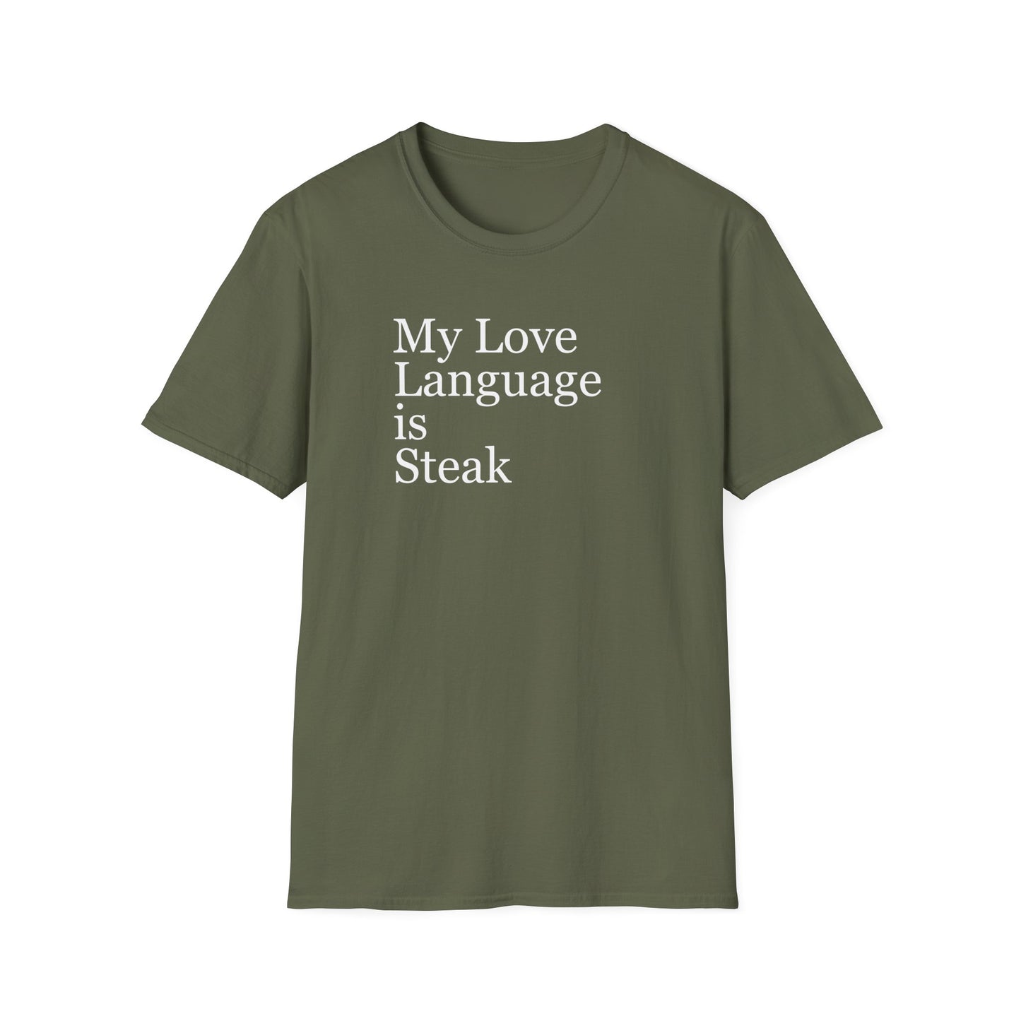 My Love Language is Steak Tshirt for Carnivore Shirt for Carnivore diet gifts for Her gift for him gifts for Meat Lover T Shirt for BBQ gift