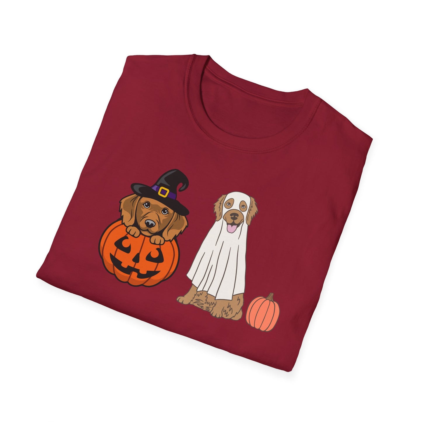 Dog Halloween Shirt for Golden retriever Lover gift for Halloween T Shirts Golden Retriever T-shirt for Halloween gifts for Funny Dog tee