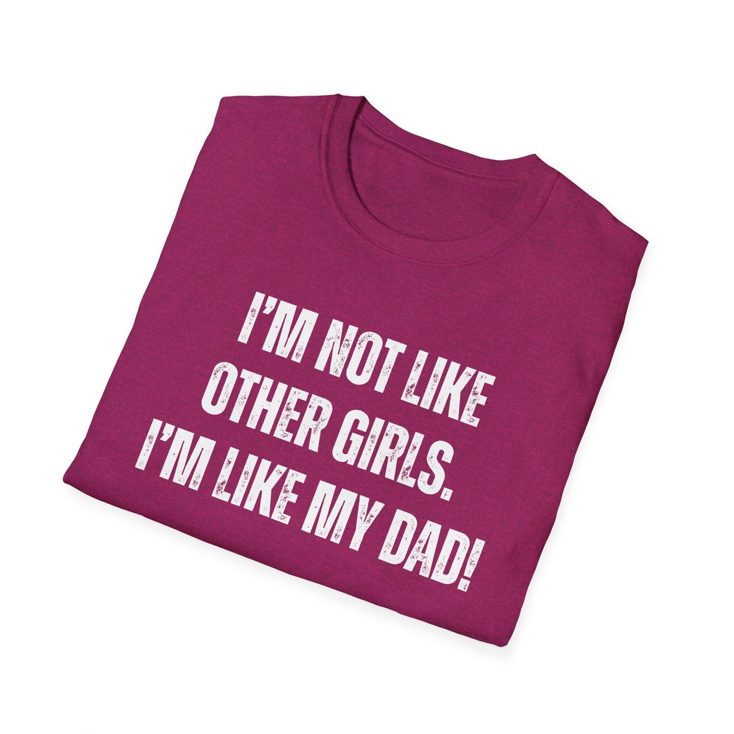 Daddys Girl T-Shirt, Father Daughter Tee, Unique Daddy's Girl Shirt, Family Matching Top, Dad's Little Girl Gift