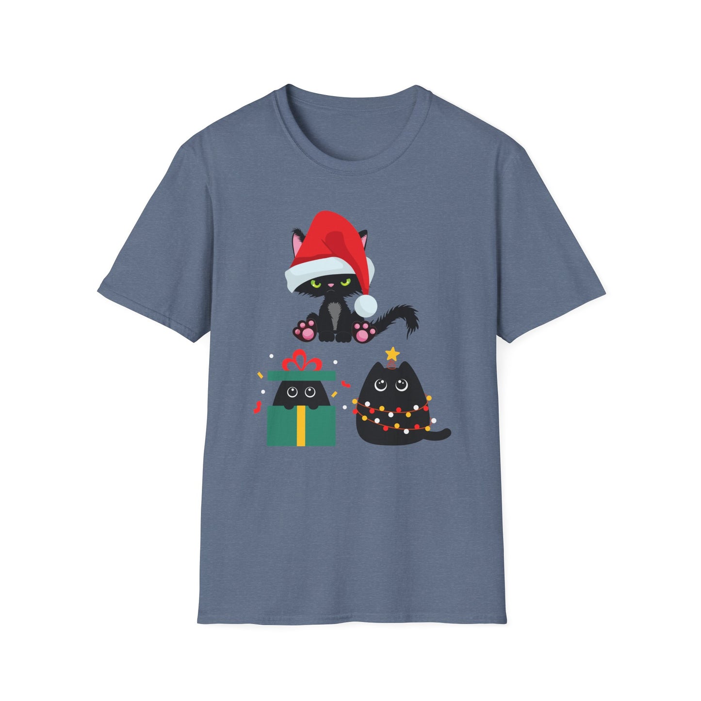 Funny Cat Shirts for Christmas present for Cat Lover gift for Funny Kitty Tee Shirt for Her gift for Women's Christmas T-shirt for Him gifts
