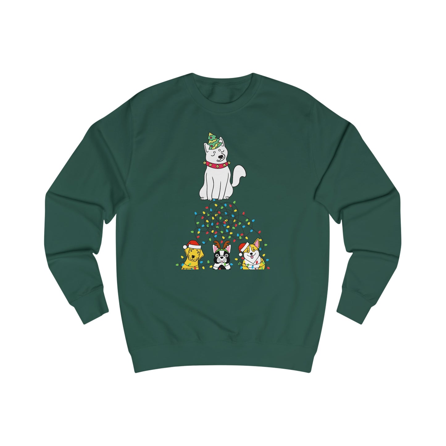 Christmas Dog Sweater for Cute Dog Sweatshirt for Christmas present for Dog Lover gift for Christmas gifts for her Dog Mom Sweatshirts