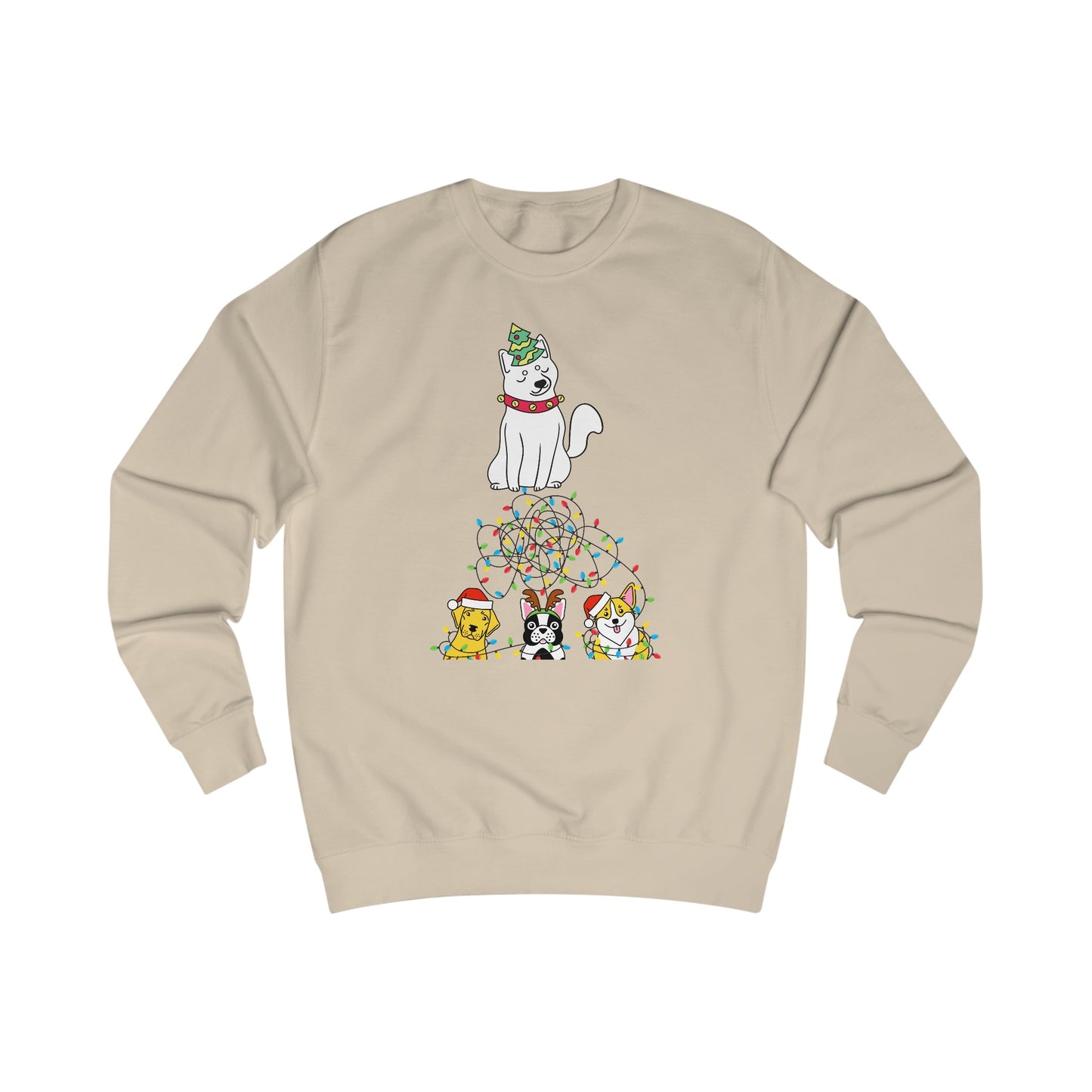 Christmas Dog Sweater for Cute Dog Sweatshirt for Christmas present for Dog Lover gift for Christmas gifts for her Dog Mom Sweatshirts