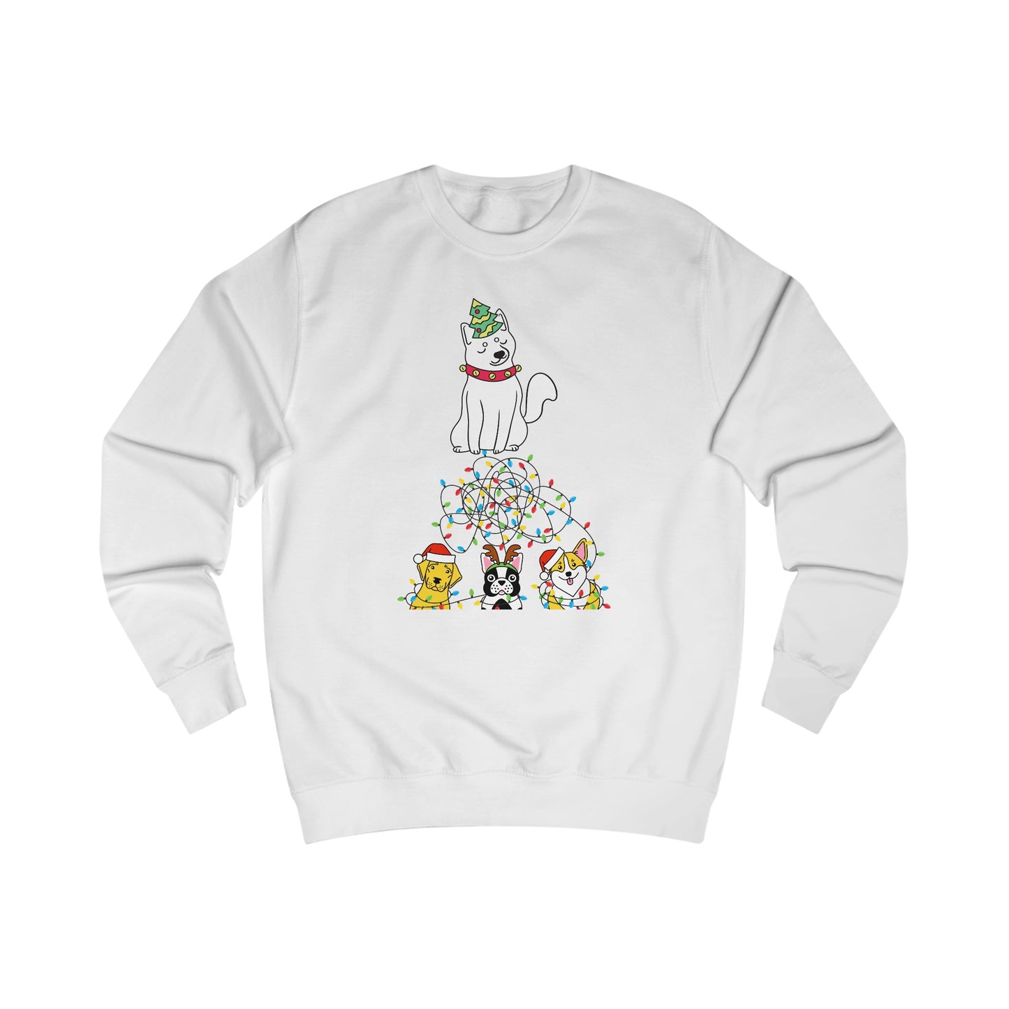 Christmas Dog Sweater for Cute Dog Sweatshirt for Christmas present for Dog Lover gift for Christmas gifts for her Dog Mom Sweatshirts