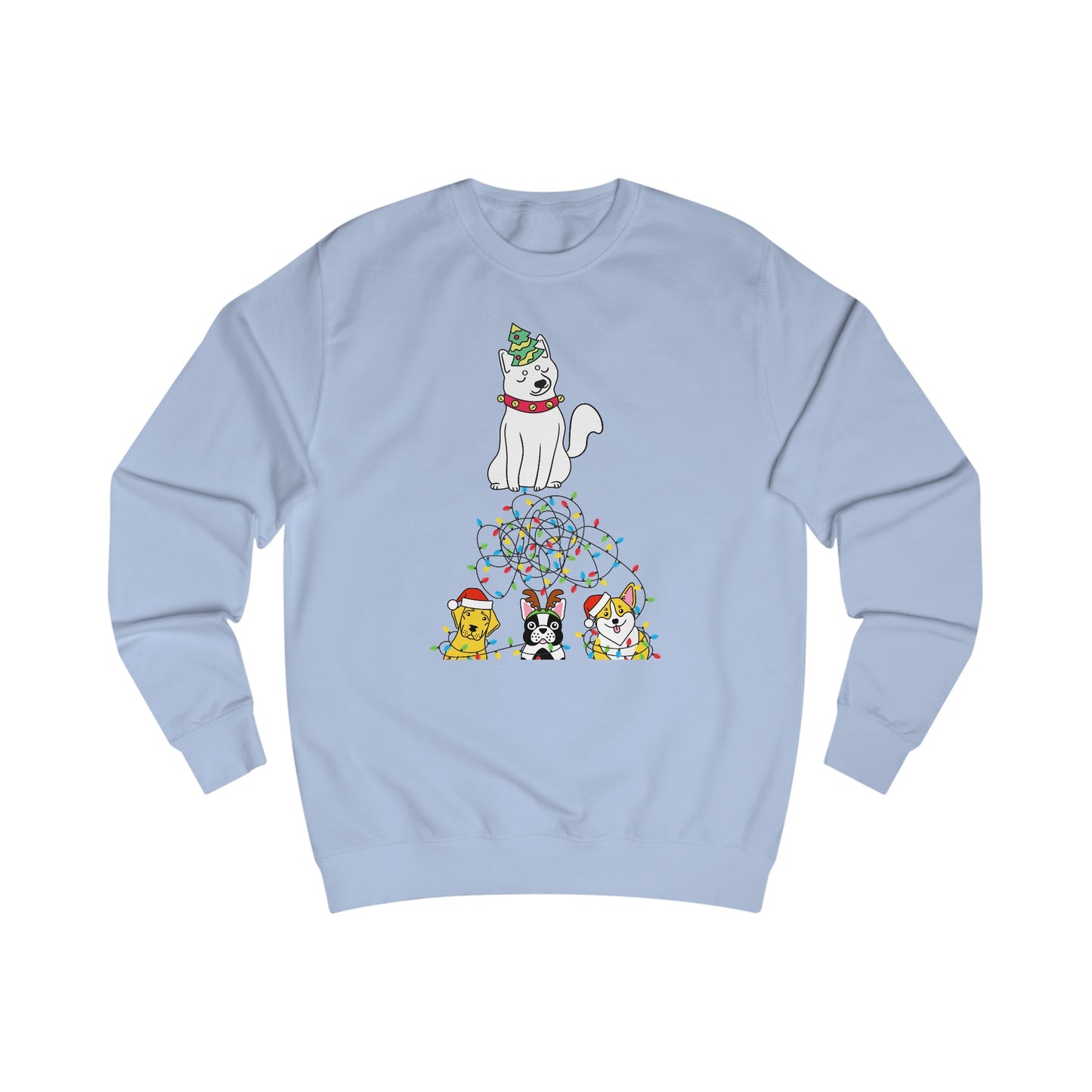 Christmas Dog Sweater for Cute Dog Sweatshirt for Christmas present for Dog Lover gift for Christmas gifts for her Dog Mom Sweatshirts
