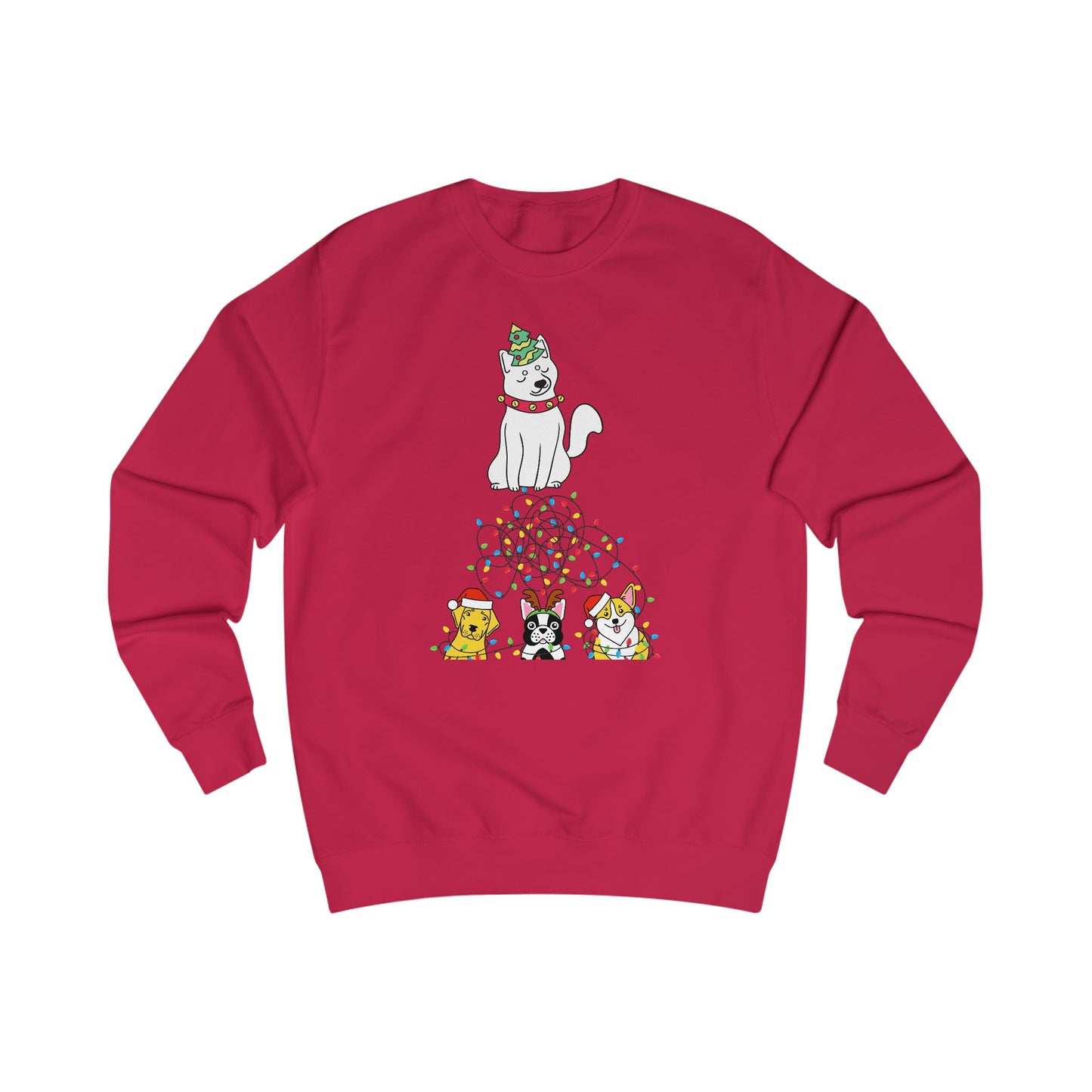 Christmas Dog Sweater for Cute Dog Sweatshirt for Christmas present for Dog Lover gift for Christmas gifts for her Dog Mom Sweatshirts