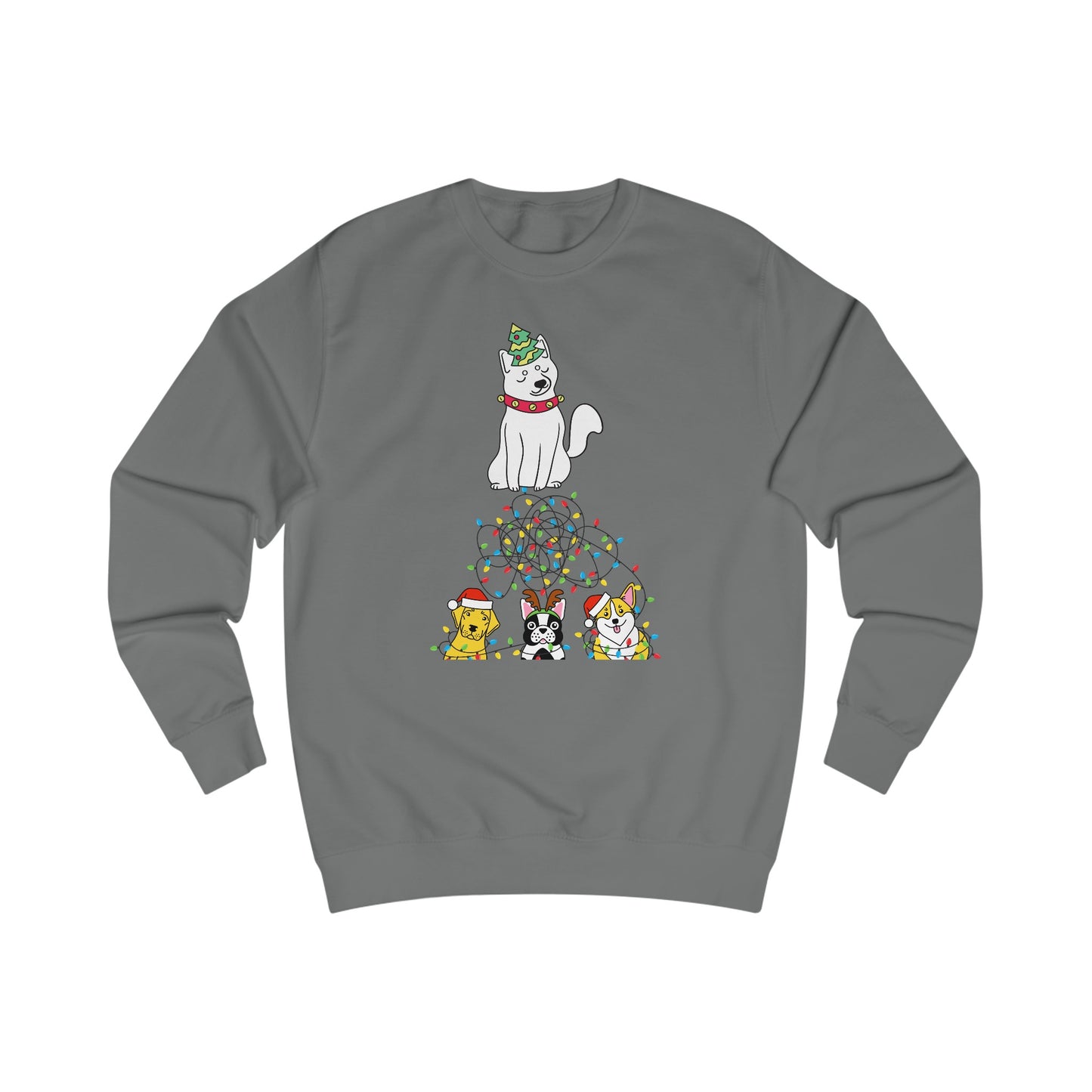 Christmas Dog Sweater for Cute Dog Sweatshirt for Christmas present for Dog Lover gift for Christmas gifts for her Dog Mom Sweatshirts
