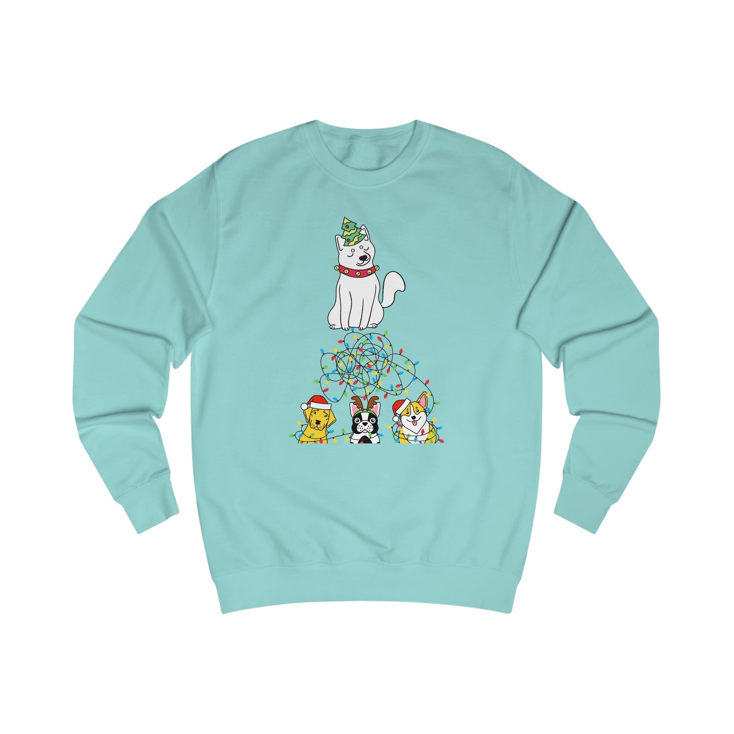 Christmas Dog Sweater for Cute Dog Sweatshirt for Christmas present for Dog Lover gift for Christmas gifts for her Dog Mom Sweatshirts