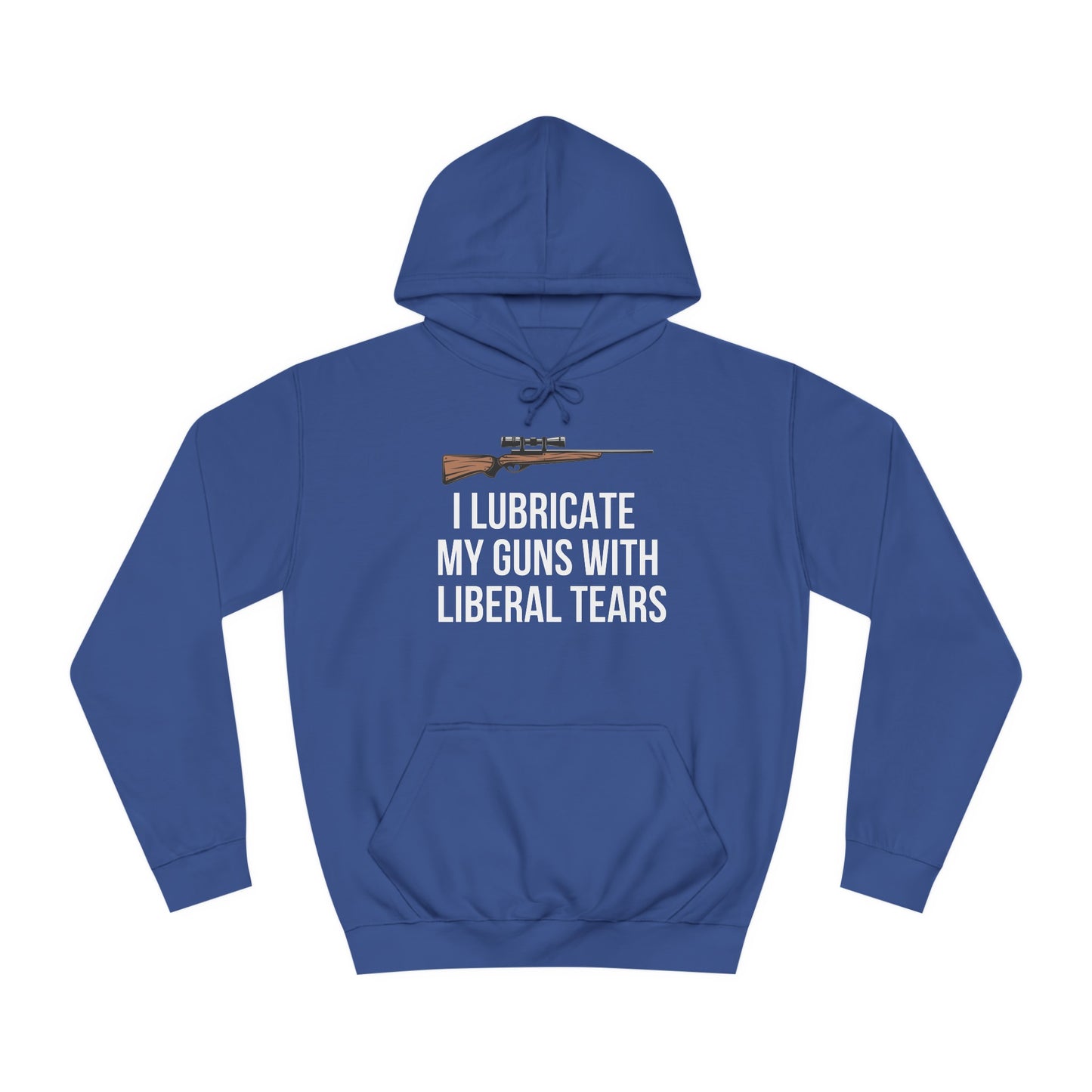 2nd Amendment Hoodie Second Amendment Pro Gun  I Lubricate My Guns With Liberal Tears Funny Hoodie for Conservative gift Republican hoodie