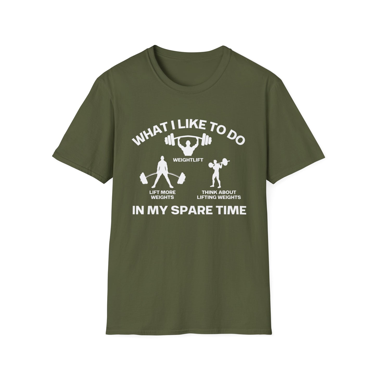 Weightlifting T-shirt for Weightlifter gift for Gym Rat Shirt for Fitness Lover gifts Funny Workout Shirts for Him Dad gifts for Powerlifter