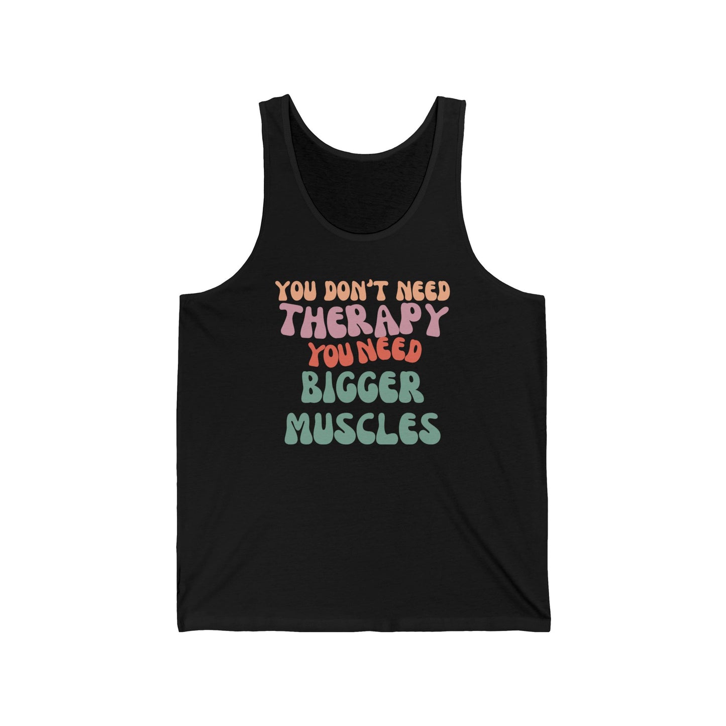 Funny Gym Tank Top, Workout Muscle Shirt, Fitness Tank, Gym Lover Gift, Muscle Building Tee, Fitness Motivation Tank