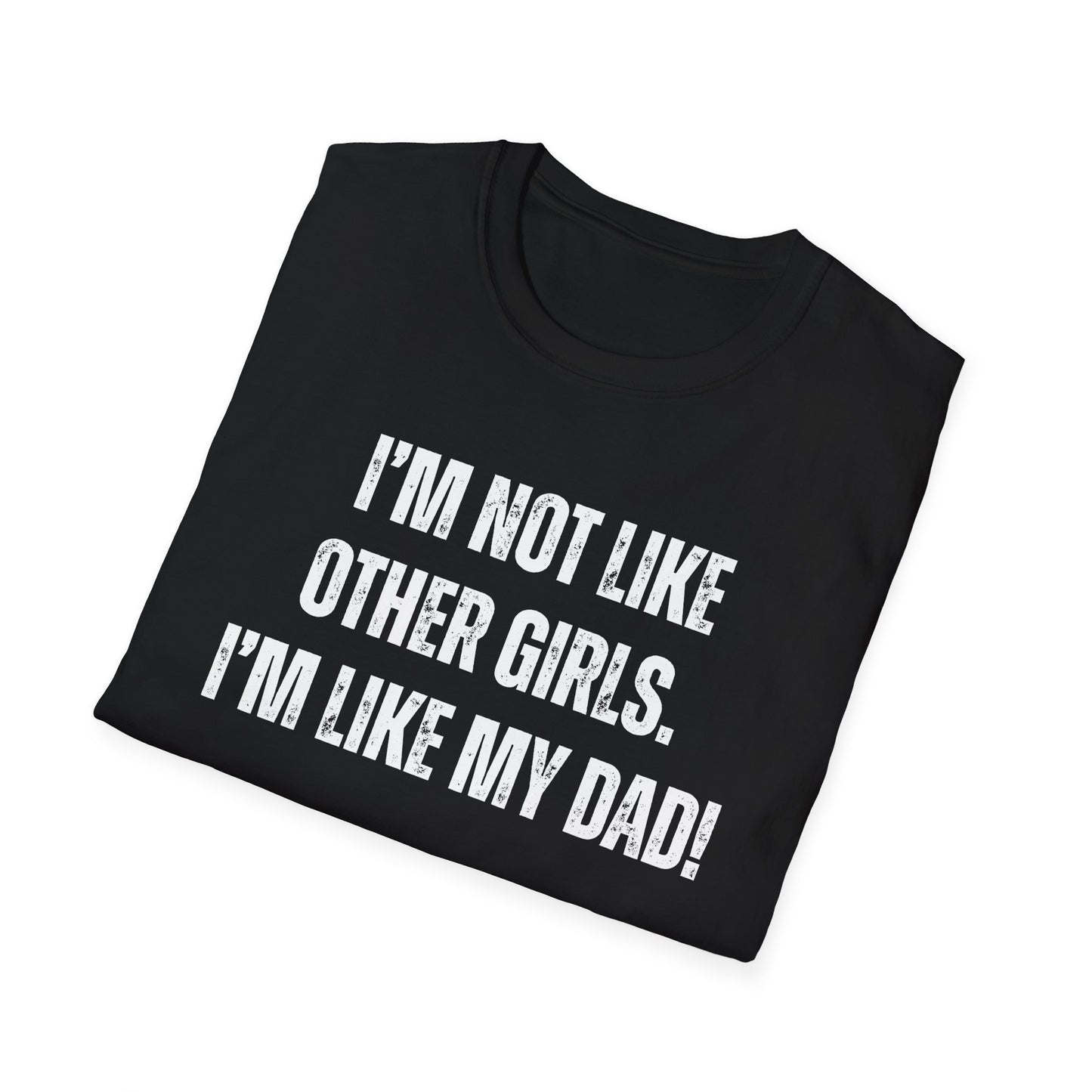 Daddys Girl T-Shirt, Father Daughter Tee, Unique Daddy's Girl Shirt, Family Matching Top, Dad's Little Girl Gift