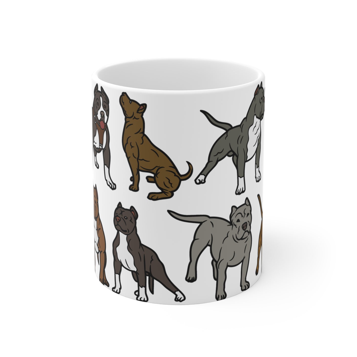 Pit Bull Mug for Dog Lovers gift for Pit Bull Lover gifts for Dog Mom Mugs Dog Dad Coffee Mug Pit Bull Advocate Awareness 11oz Cup